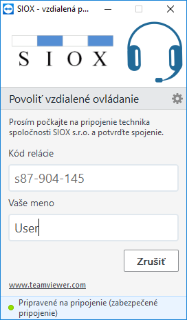 teamviewer quicksupport kodrelacie